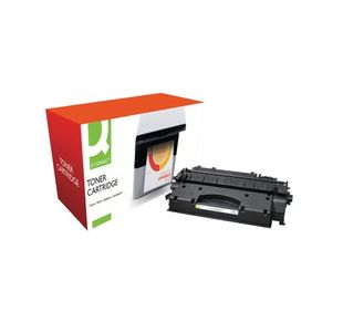 Q-Connect Compatible Toner Cartridge High Yield Black For HP CE505X CE505X-COMP