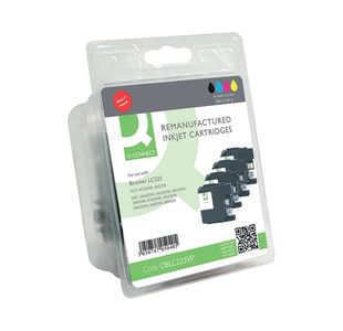 Q-Connect Brother LC223 Compatible Ink Cartridge CMYK Multipack LC223VALBP-COMP