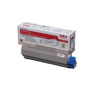 Oki C5650 2K Toner Cartridge Yellow 43872305