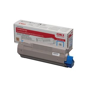 Oki C5650 2K Toner Cartridge Cyan 43872307