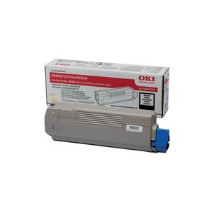 Oki C5850/59508K Toner Cartridge Black 43865724