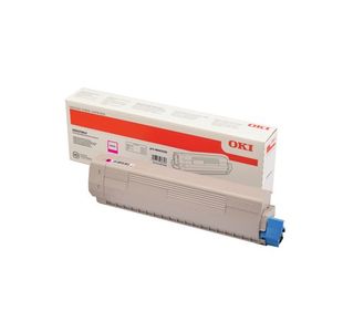 Oki C833 10K Toner Cartridge High Yield Magenta 46443102