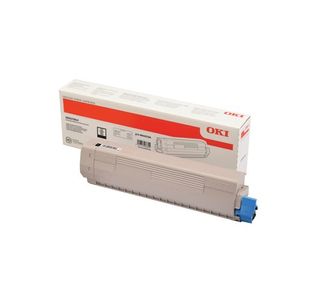 Oki C833 10K Toner Cartridge High Yield Black 46443104