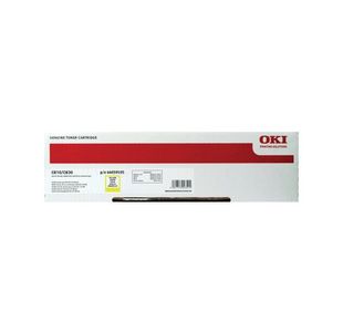 Oki C810 8K Toner Cartridge Yellow 44059105