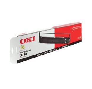 Oki Microline 3410 Fabric Ribbon Black 09002308