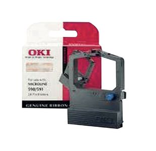 Oki Microline 520/521 Fabric Ribbon Black 09002315