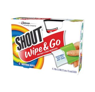 Shout Wipe + Go 12x12 Wipes Pack of 144 686661