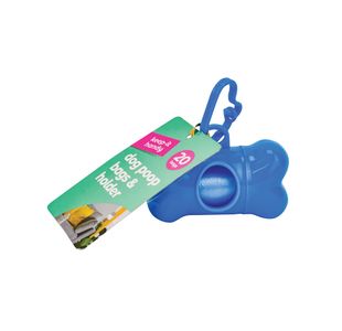 Dog Poo Bags and Holder Pack of 10 322154
