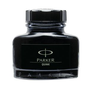 Parker Quink Permanent Ink Bottle Black 2oz S0037460