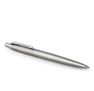 Parker Jotter Ballpoint Pen Stainless Steel/Chrome Barrel Blue Ink Gift Box - 1953170