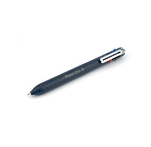 Pentel iZee 4 Colours Ballpoint Pen Dark Blue Barrel (Pack of 12) BXC470-DC