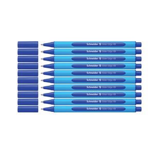 Schneider Slider Edge XB Ballpoint Pen Blue Pack of 10 SH152203