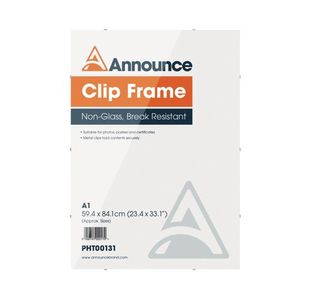 Announce Metal Clip Frame A1 PHT00131
