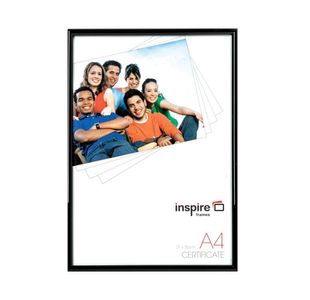 Hampton Frames Back Loader Frame A4 Black BLRA4BK