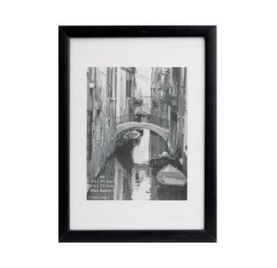 Hampton Frames Black Wood Certificate Frame Non Glass KENTA4NG