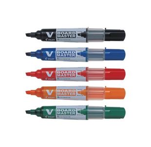 Pilot V-Board Master Chisel Tip Medium Assorted (Pack of 10) 5012052029767