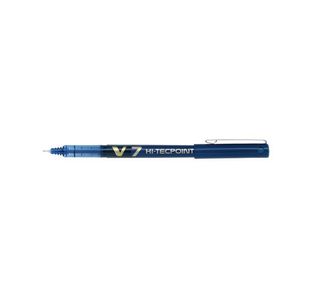 Pilot V7 Hi-Tecpoint Ultra Rollerball Pen Fine Blue (Pack of 12) V703