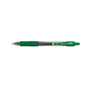 Pilot G-207 Gel Ink Rollerball Pen Medium Green (Pack of 12) BOX35012166549