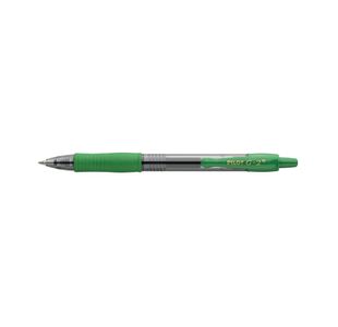 Pilot G-2 Plus Begreen Gel Ink Rollerball Medium Green (Pack of 12) PUJ166549