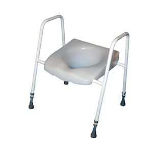 Aidapt President Raised Toilet Seat and Frame VR219