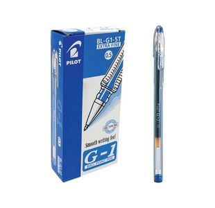 Pilot G1 Gel Ink Rollerball Pen Fine Blue (12 Pack) G10503