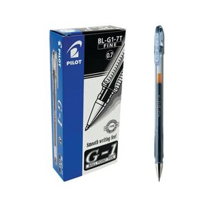 Pilot G1 Gel Ink Rollerball Pen Medium Black (12 Pack) G10701