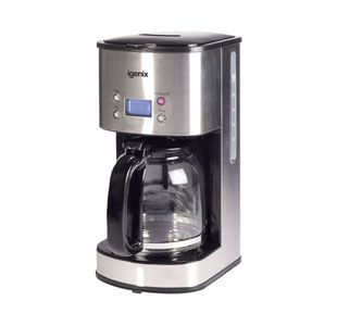 Igenix Digital 10 Cup Coffee Maker Silver IG8250