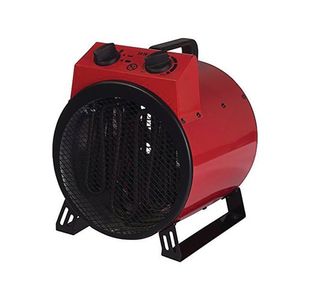 Igenix 3000W Industrial Drum Fan Heater 2 Heat Settings Red IG9301