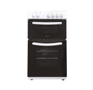 Statesman Electric Cooker Double Oven 50cm White EDC50W