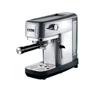Ariete Metal Slim Espresso Coffee Maker Brushed Stainless Steel AR1380