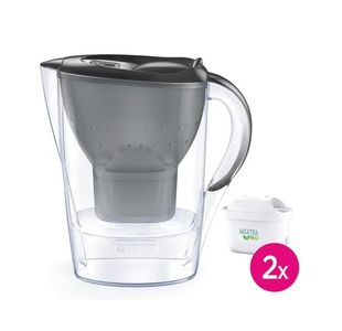 Brita Marella Water Filter Jug 2.4L Cool Graphite + 2 Cartridges 1051134