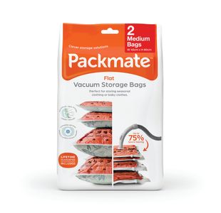 Packmate Medium Flat Vacuum Storage Bags (Pack of 2) C40426-GRE