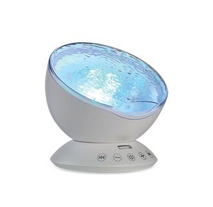 Ocean Wave Projector Lamp White SOWPM
