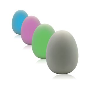 LED Sensory Light Up Egg Mood Light Battery Operated 90mm (Pack of 4) SCCE4