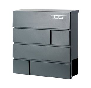 Phoenix Estilo Top Loading Letter Box Graphite MB0121KA