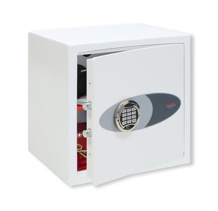 Phoenix Venus Security Safe Size 3 Electronic Lock 48 Litres White HS0673E