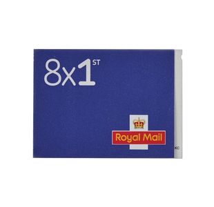 Royal Mail First Class Stamp Book (Pack of 8) 1CB8SINGLE