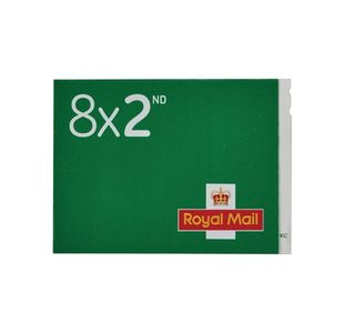 Royal Mail Second Class Stamp Book (Pack of 8) 2CB8SINGLE