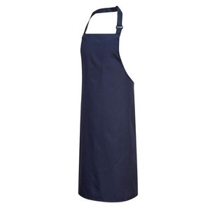 Portwest Polycotton Bib Apron Navy (Pack of 12)