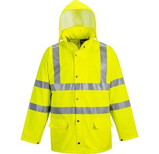 Portwest Sealtex Ultra Hi Vis Rain Jacket 4XL Yellow