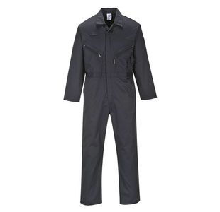 Portwest Liverpool Zip Coverall XL Blk Tall