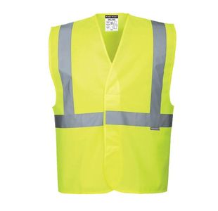 Portwest Hi Vis Band and Brace Vest XX/3X Yellow (Pack of 10)