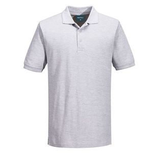 Portwest Naples Polo Shirt S/S XL Heather Gry