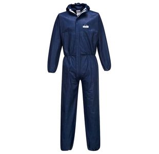 Portwest BizTex SMS Coverall Type 5/6 3XL Navy (Pack of 50)