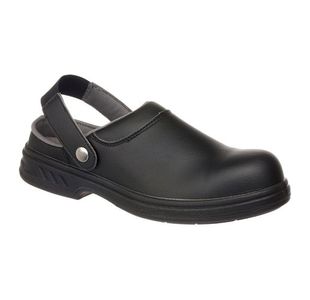 Portwest Steelite Safety Clog SB FO SR WPA AE 47 Blk