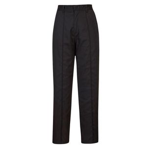 Portwest Womens Elasticated Trousers XS Blk