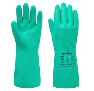 Portwest Nitrosafe Chemical Gauntlet XL Green (Pack of 12)