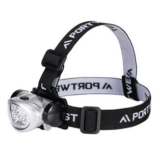 Portwest LED Head Light Silver (Pack of 20)