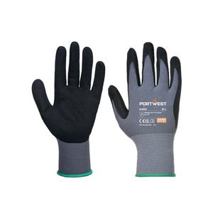 Portwest DermiFlex Glove L Blk (Pack of 12)