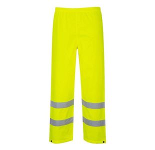 Portwest Hi Vis Rain Traffic Trousers 6XL Yellow